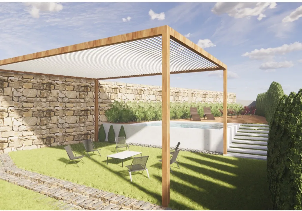 Moradia contemporânea em reconstrução em Vale Formoso, Loulé - Image 13