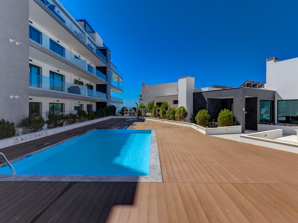 T3 com terraço e VISTA MAR em condomínio de luxo na Ericeira - Image 41