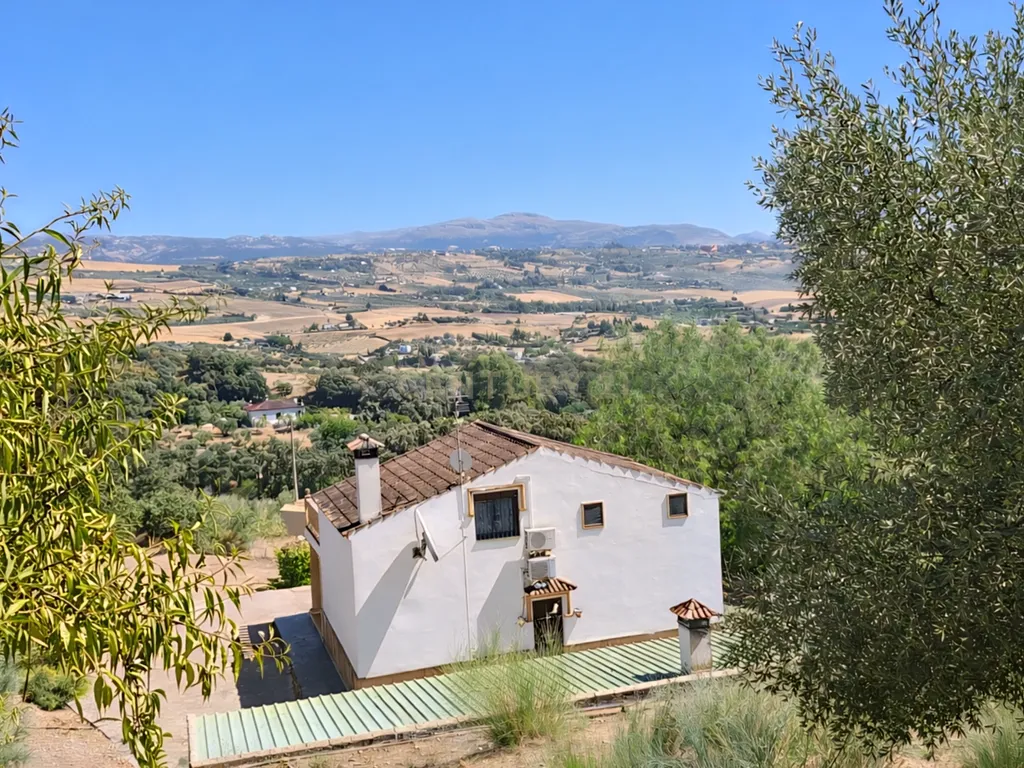 Quinta com vistas panorâmicas em Ronda, piscina privada, olival em produção e casa andaluza · Ideal para investimento em turismo rural - Image 9