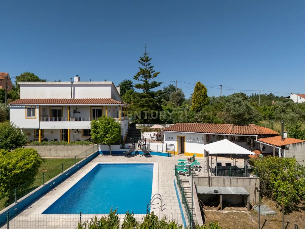 Quinta de 1ha vedada com piscina, jacuzzi, pomar e vista panorâmica em Olalhas, Tomar - Image 28