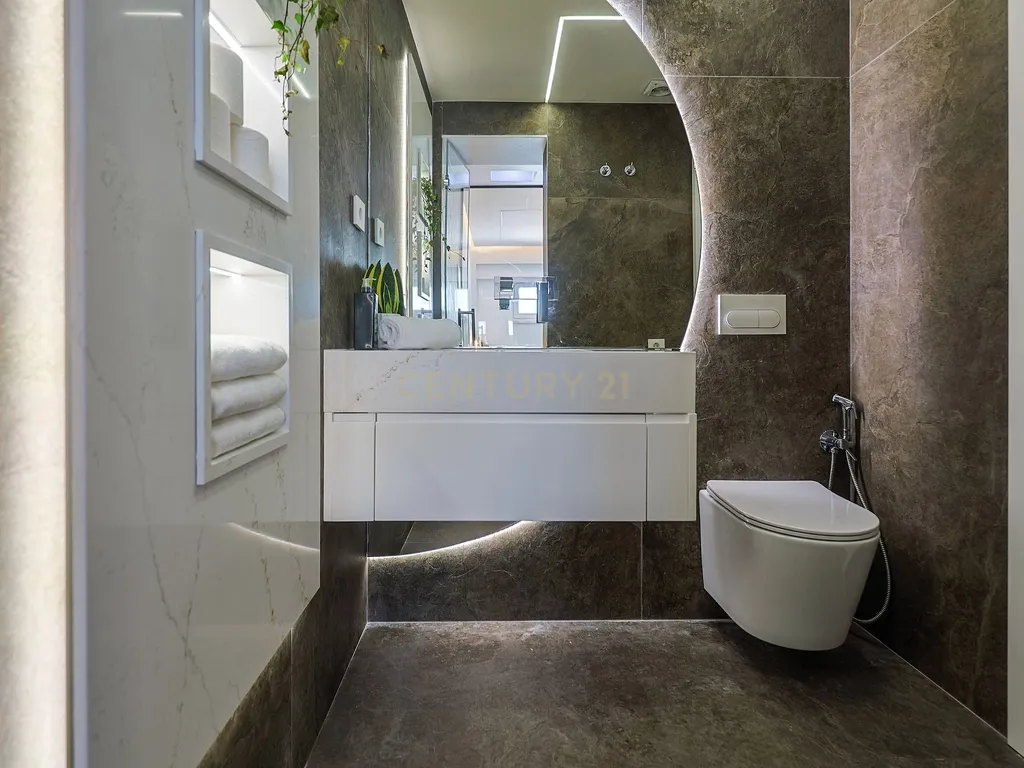 T1 moderno com domótica e piscina – Costa da Caparica - Image 25