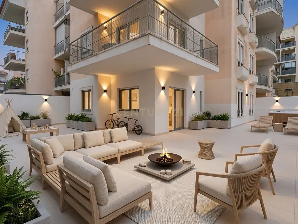 Apartamento T3 com terraço privativo, churrasqueira, zona de refeição e forno a lenha — Venda do Valador, Venda do Pinheiro - Image 31