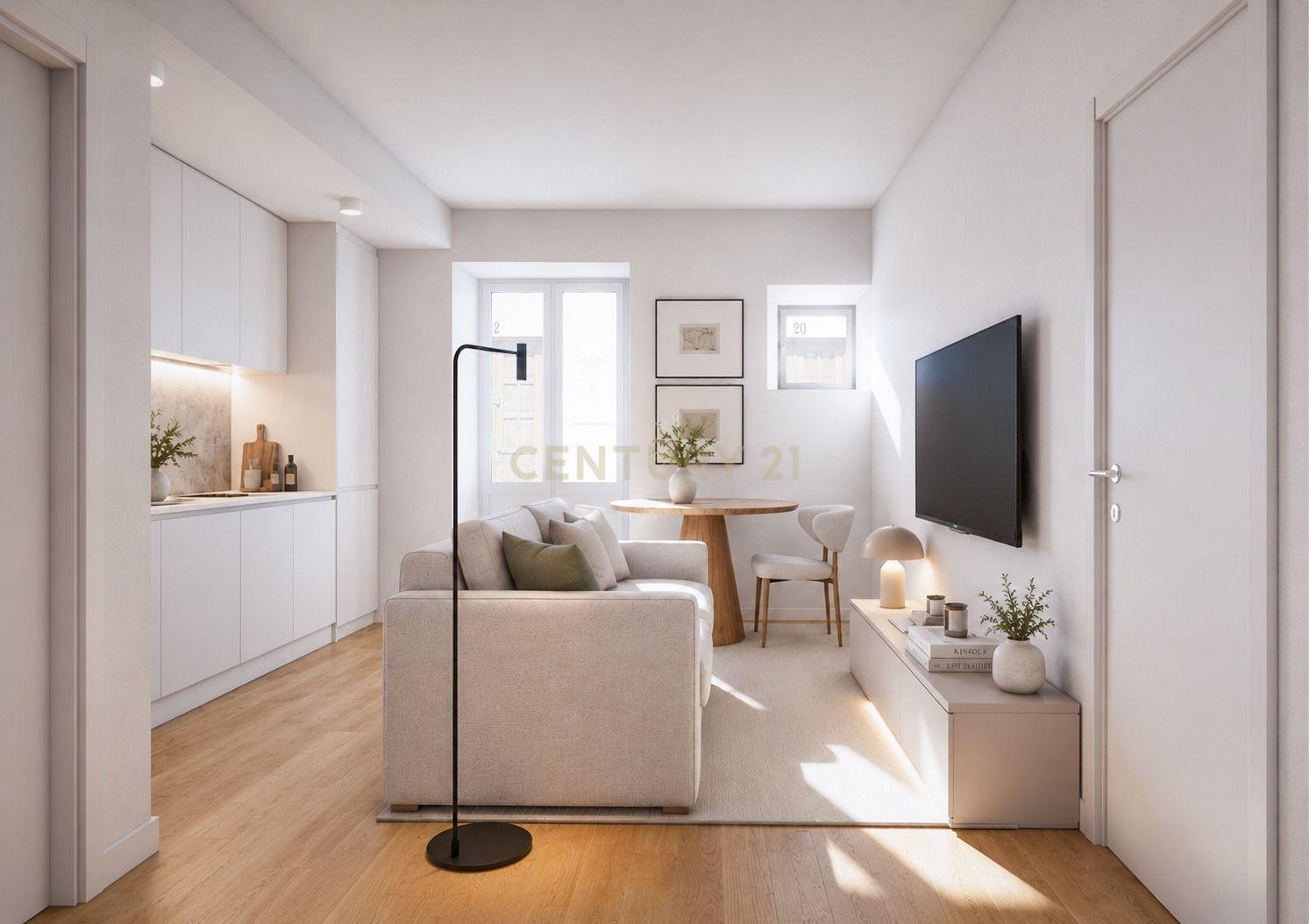 Fotografia 3 de Apartamento T1 Novo no centro de Setúbal