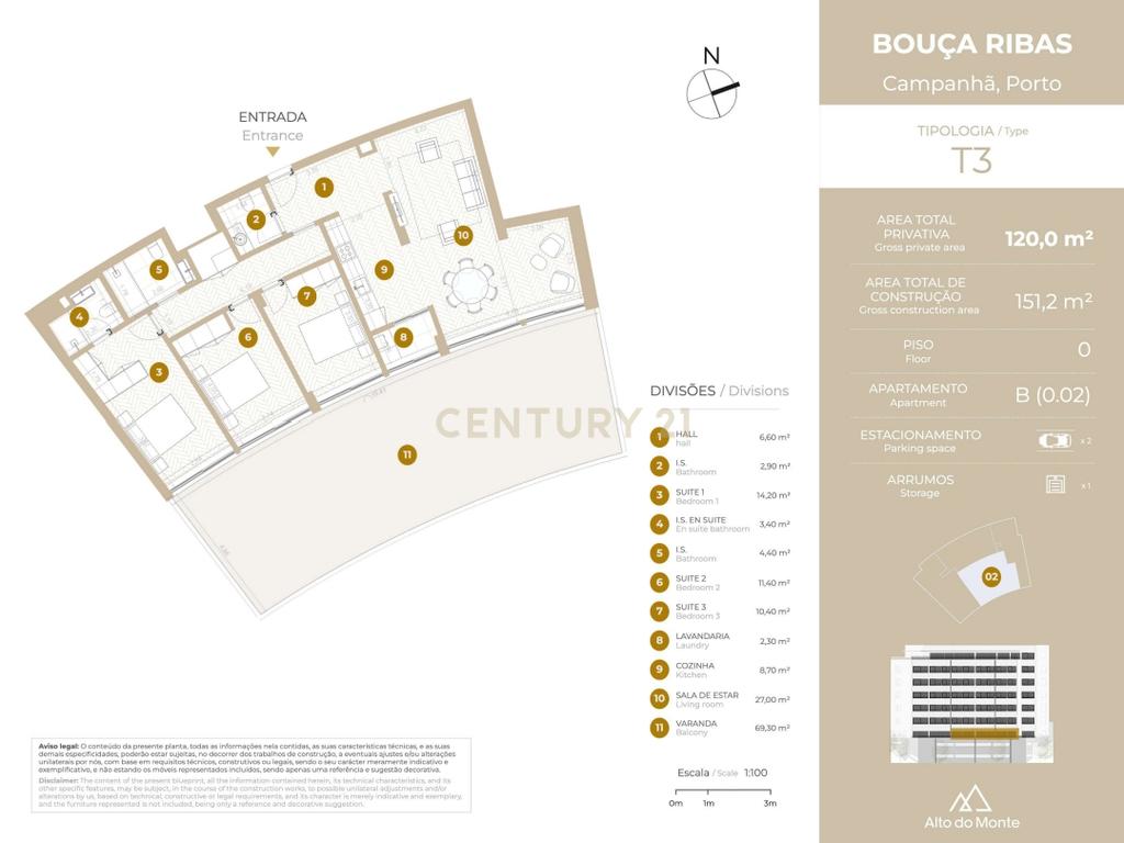ApartamentoT3 | Campanhã | Próximo Metro - Image 25