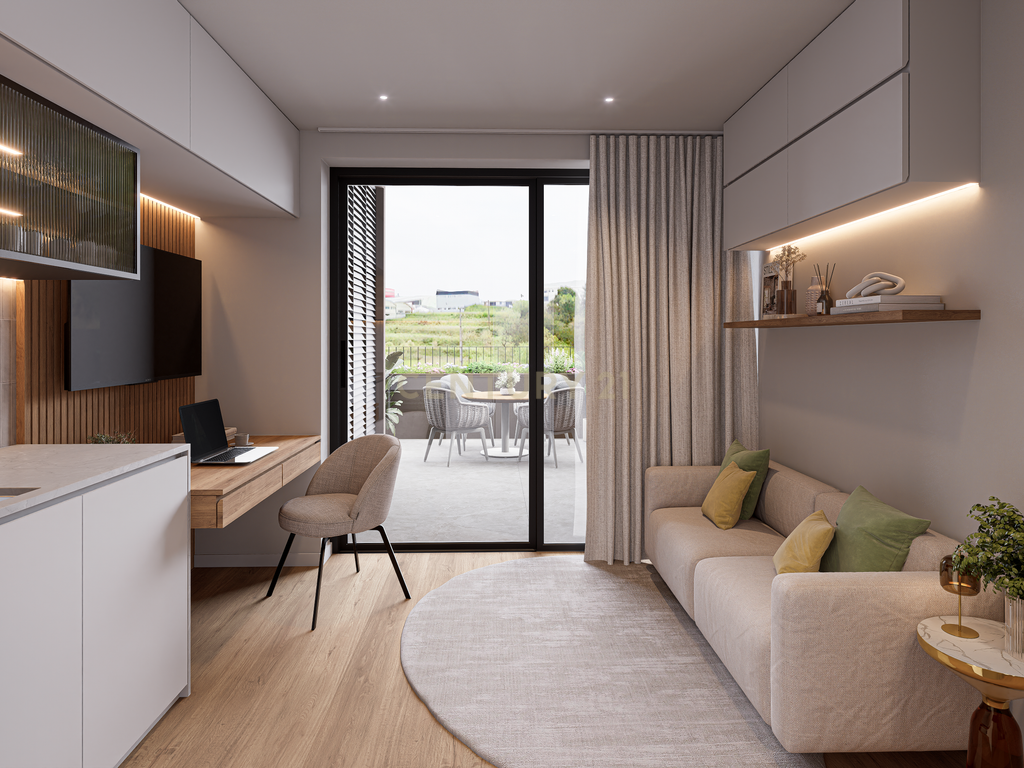 Localização Privilegiada e Design Inteligente || Apartamento T1 || Leiria - Image 7