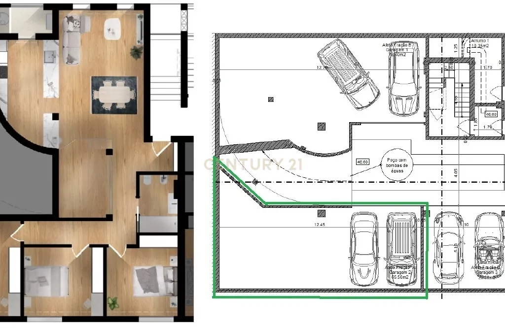 Excelente Apartamento T3 NOVO na Praia Pedra do ouro - Image 31