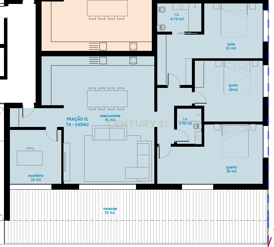 Apartamento T4 à venda em Caldas da Rainha - Santo Onofre e Serra do Bouro, Caldas da Rainha — foto 8
