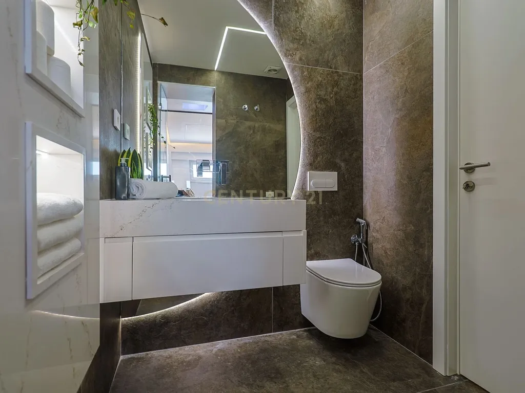 T1 moderno com domótica e piscina – Costa da Caparica - Image 33
