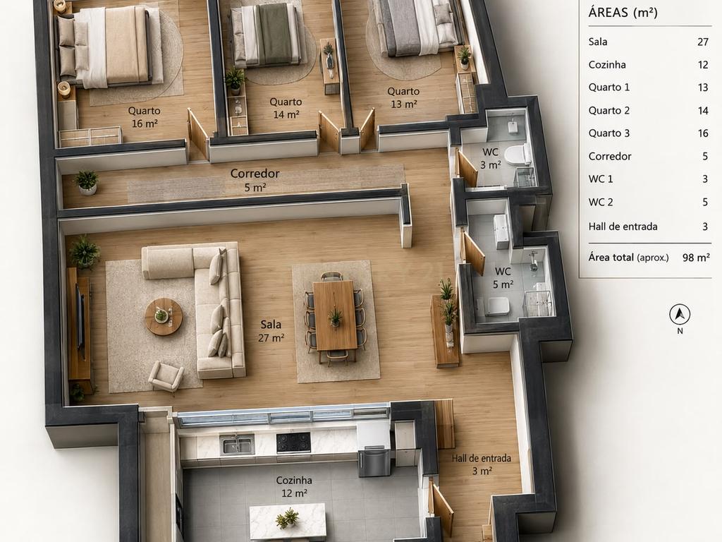 Apartamento T3 Remodelado | Odivelas | Negociável - Image 23