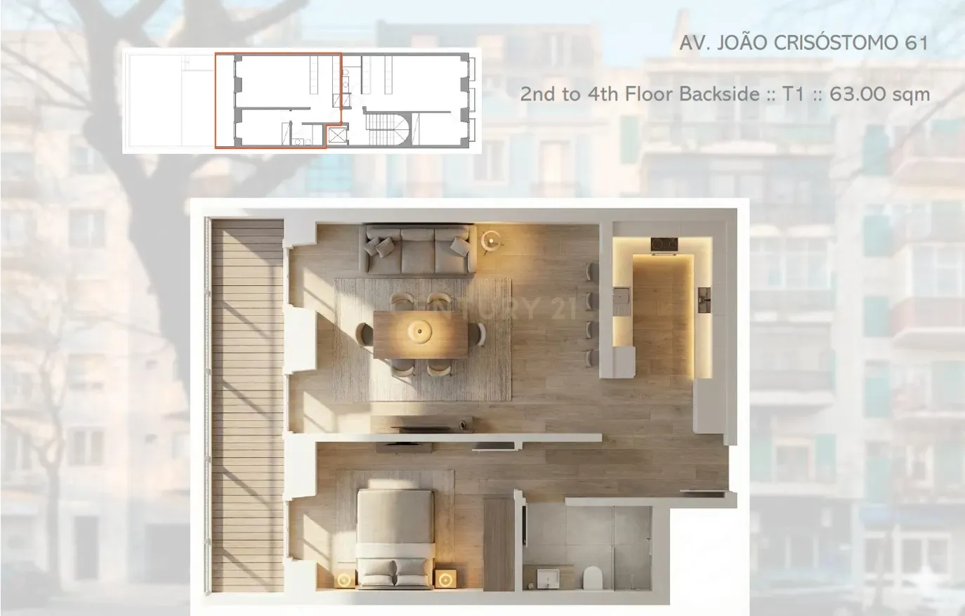 Fotografia 11 de Prédio com PIP Homologado | Avenida João Crisóstomo | Avenidas Novas | Projeto com Elevado Potencial de Valorização