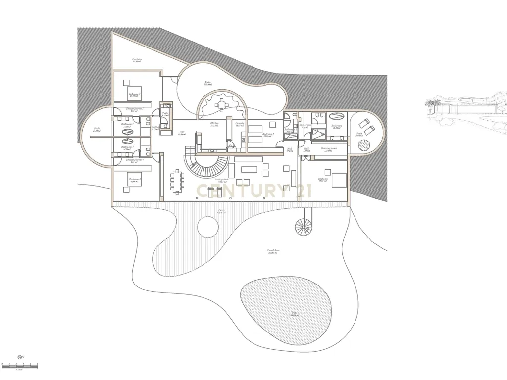 Villa de Golfe na Primeira Linha 7: Uma Obra-Prima Escultural da Arquitetura Visionária na Finca Cortesin - Image 25