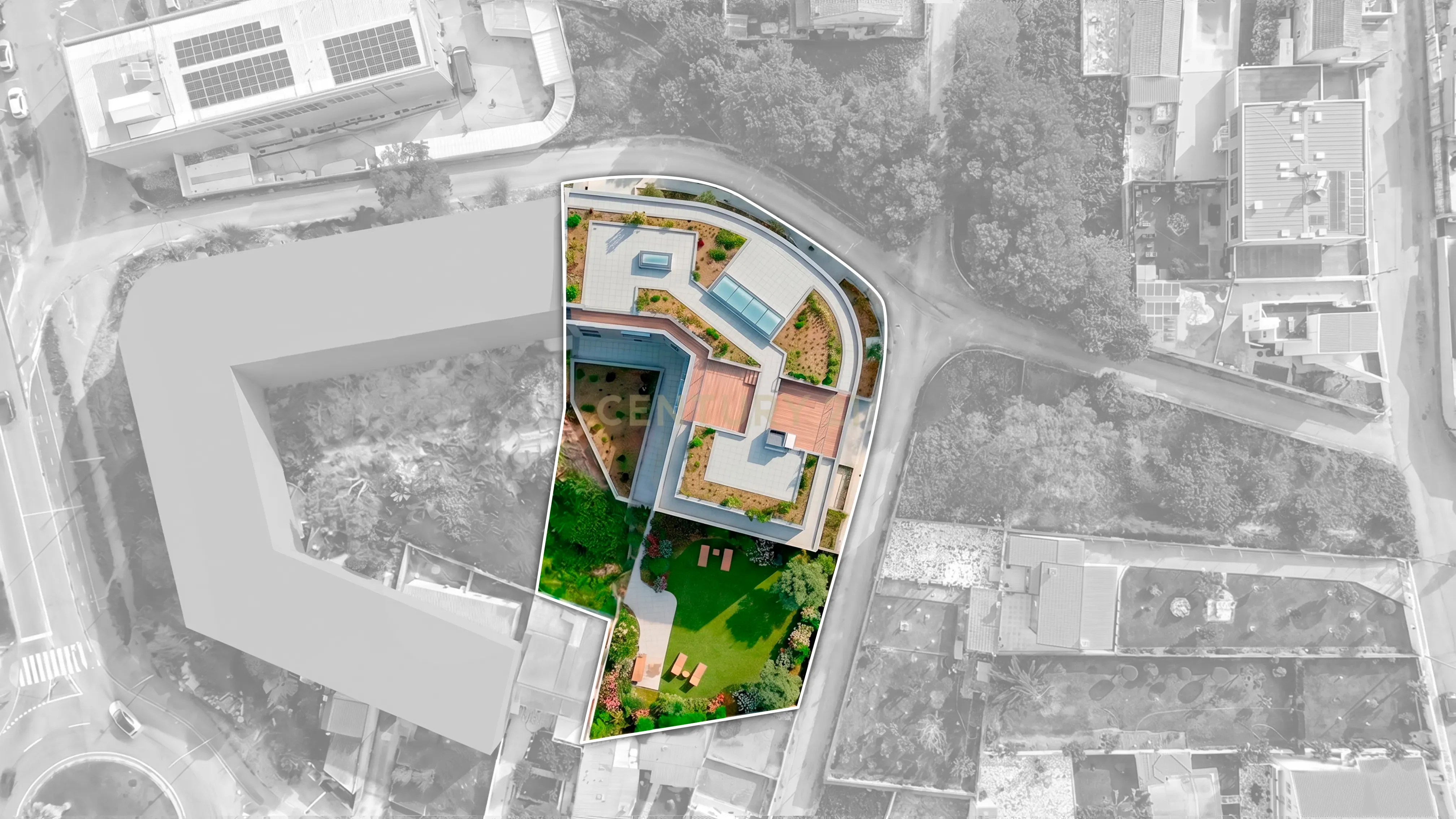 Terreno com 3000m2 e viabilidade construtiva próximo da Praia de Canidelo