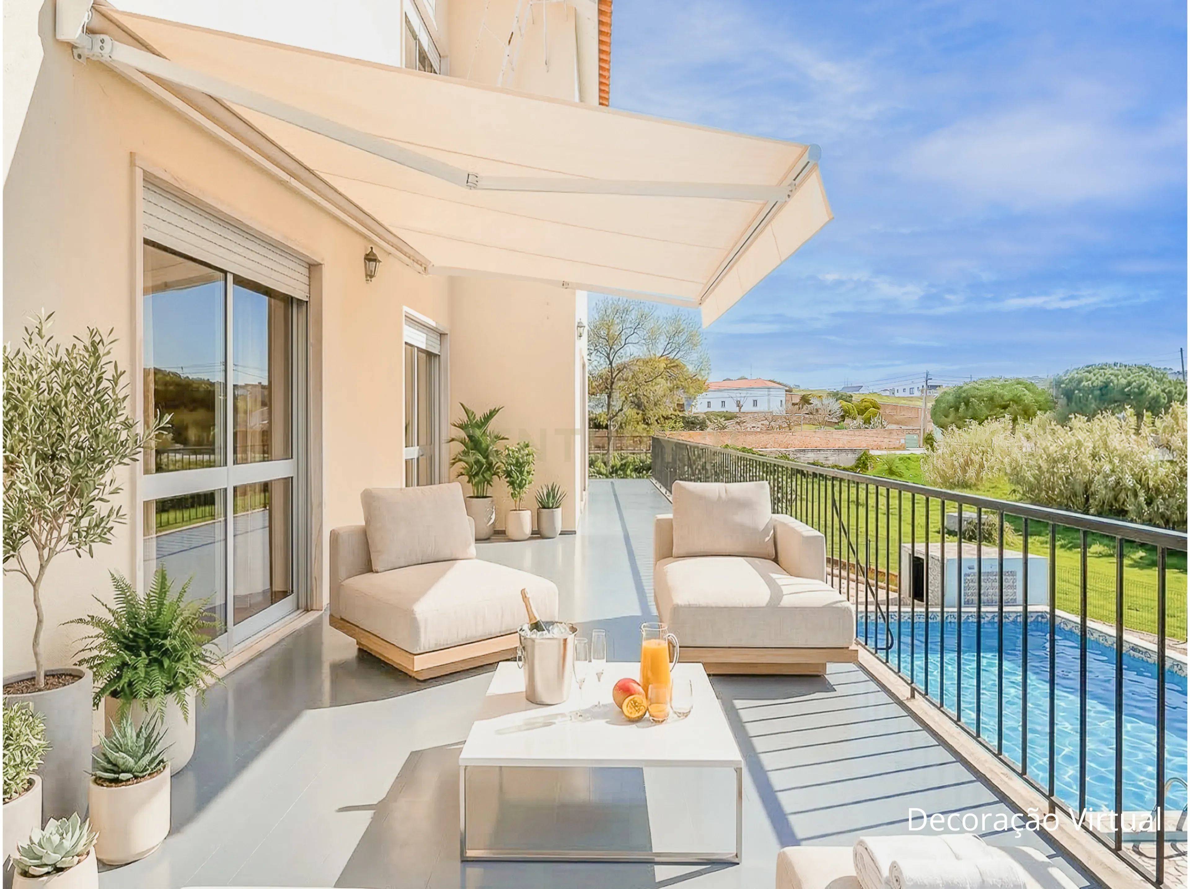 Fotografia 3 de Moradia de Prestígio V6 com Piscina e Jardim – Próxima das Praias da Ericeira