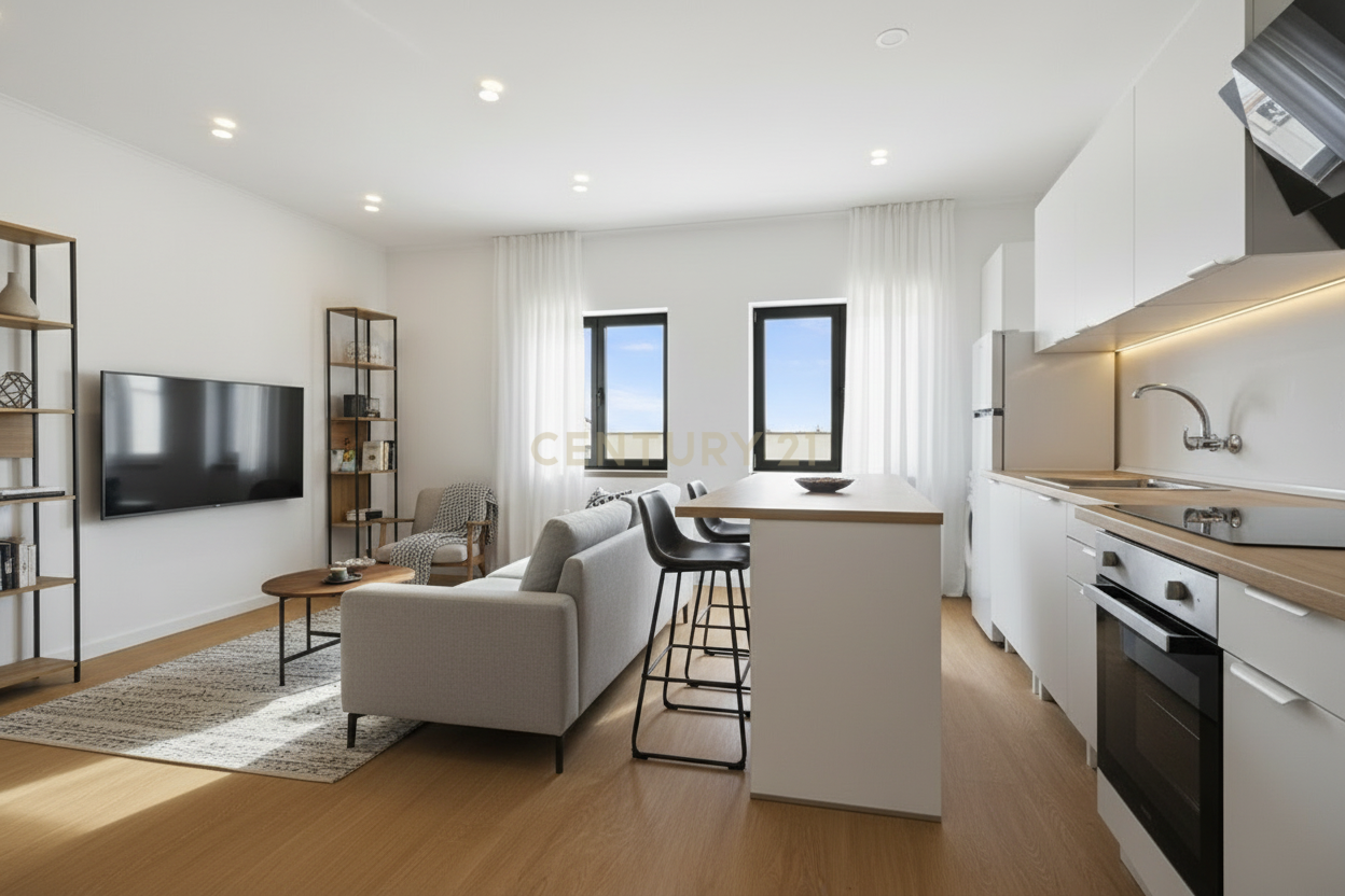 Fotografia 3 de Apartamento T2 Totalmente Remodelado no Centro de Peniche