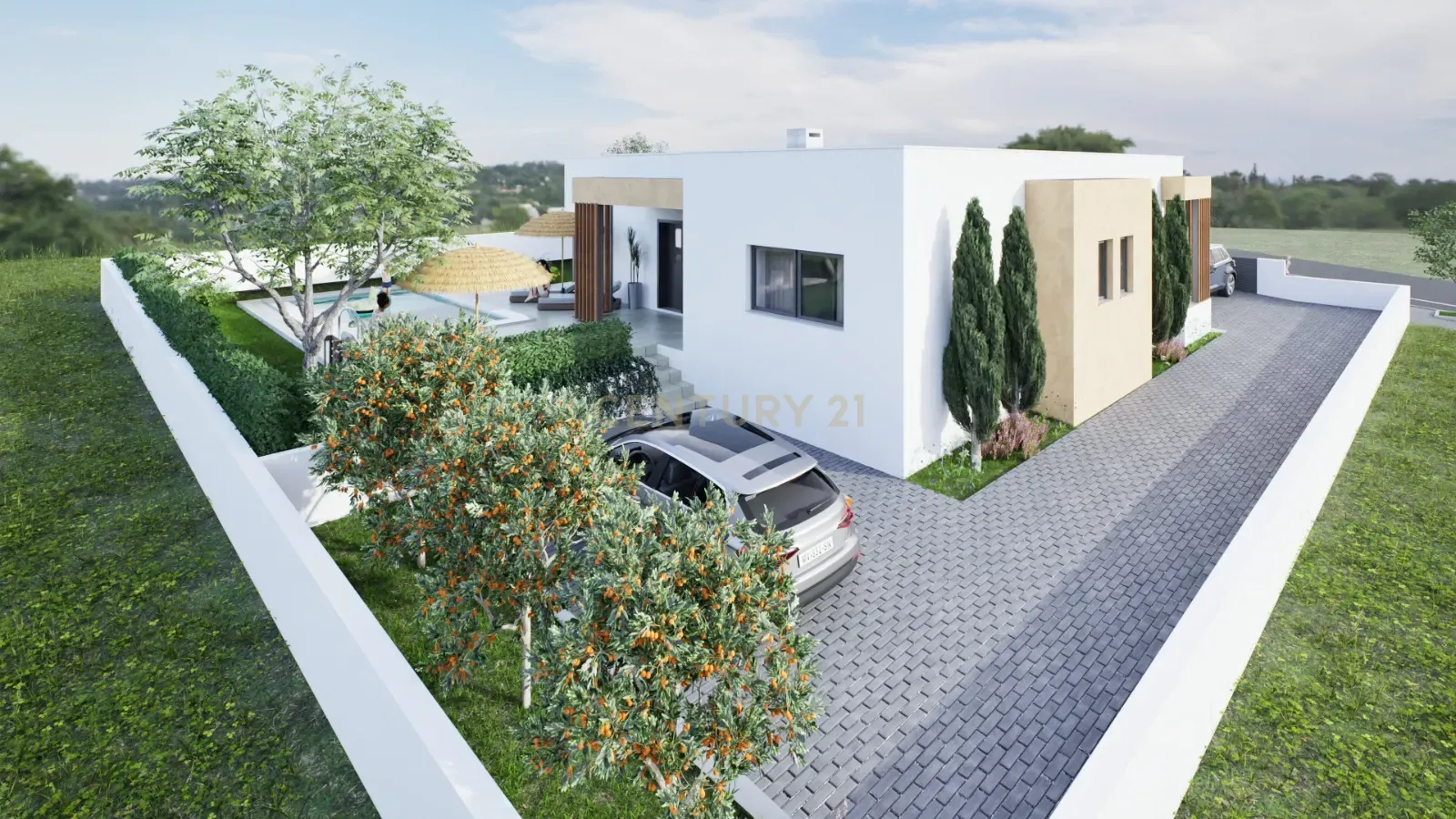 Fotografia 3 de Exclusiva Moradia T4 Térrea de Arquitetura Contemporânea com Piscina | Lapas Village | Monte Redondo – Torres Vedras