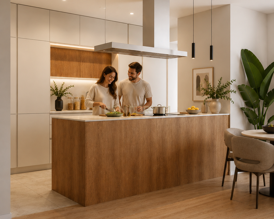 APARTAMENTO DE LUXO T3 FARO COM TERRAÇO, 2 LUGARES GARAGEM E ARRECADAÇÃO