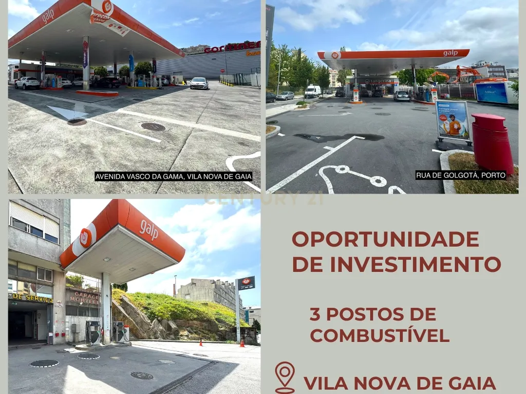 Oportunidade Única de Investimento em 3 Postos de Combustível – Porto e Vila Nova de Gaia - Image 1