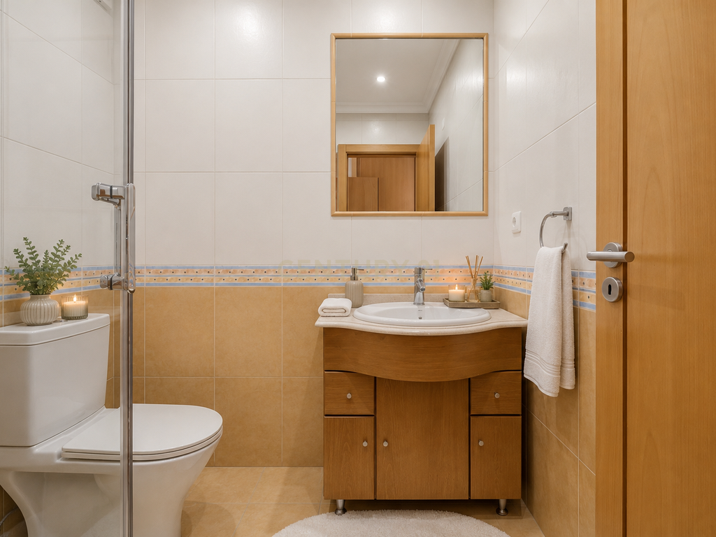 Duplex Exclusivo | 1 Quarto + 3 Suites | Terraços | Vista Panorâmica sobre o Estuário do Tejo - Image 12