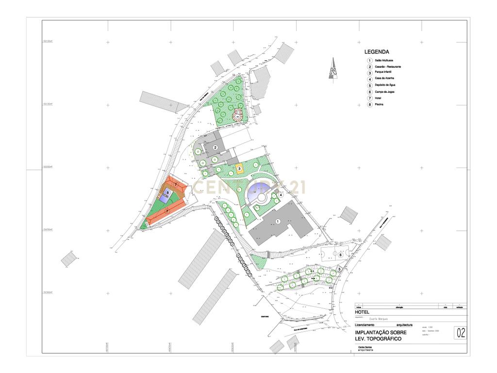 Terreno com Hotel em fase de acabamento, com uma área de 1.768 m² de construção. - Image 8