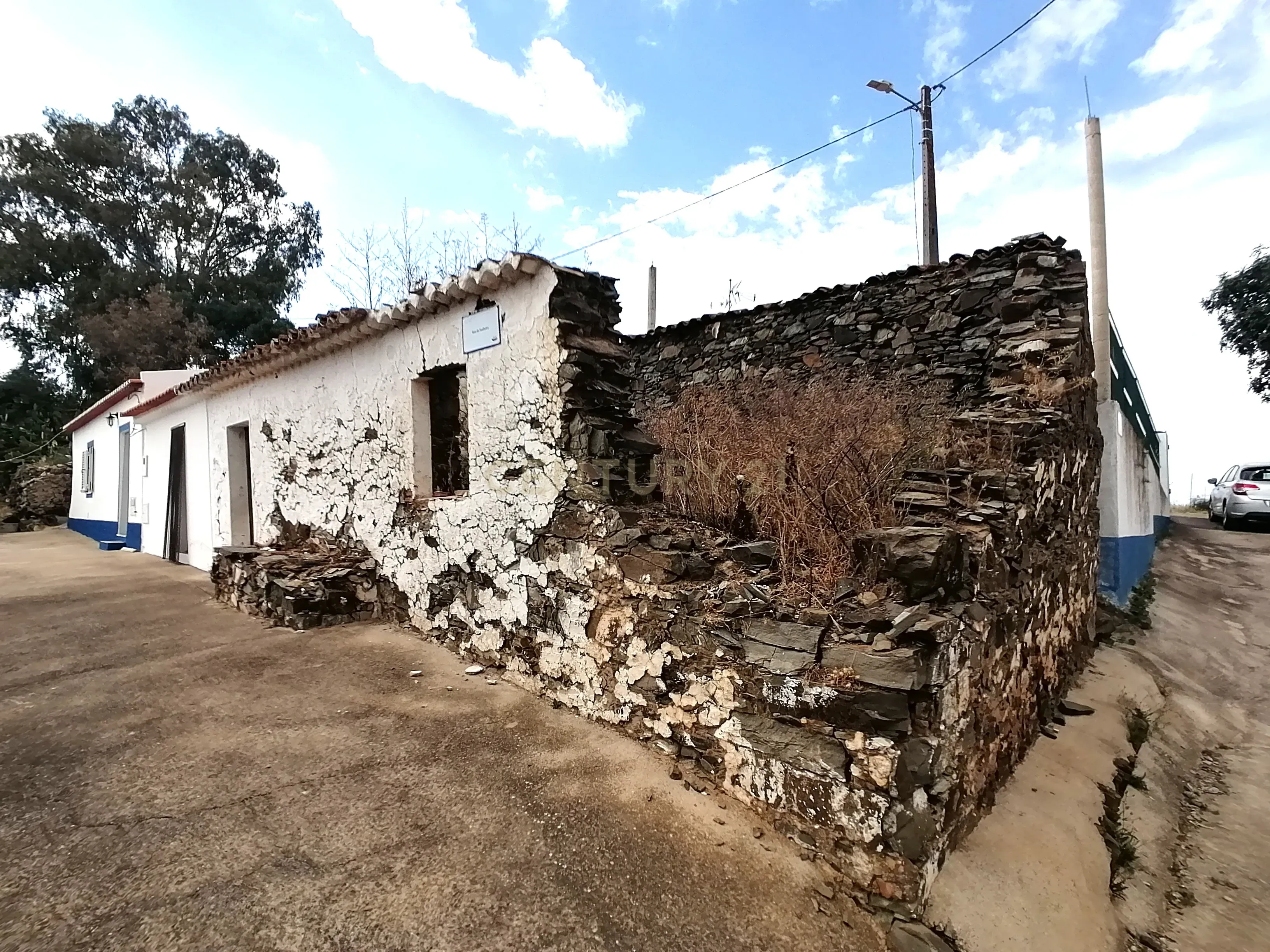 Ruina com projeto aprovado para T1 em Espirito Santo, Mertola - Vista 5