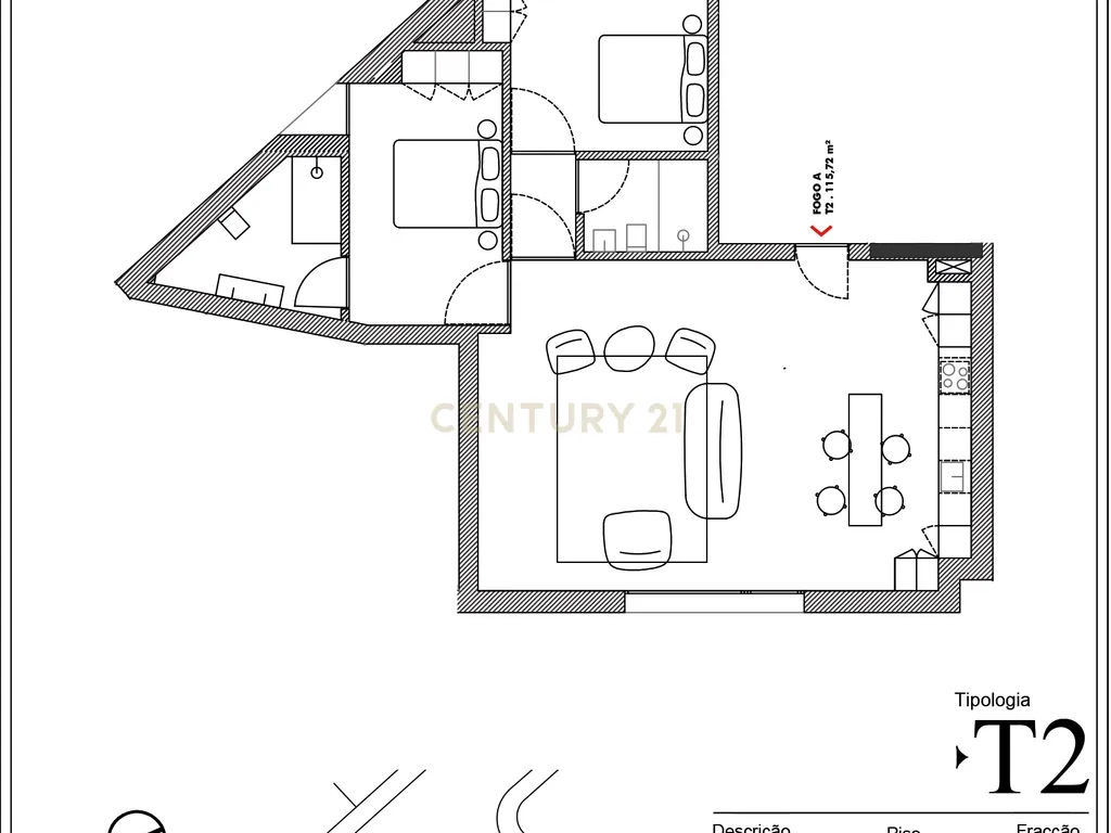 Apartamento T2 com Suíte e lugar de garagem- Monteiro Plaza - Lisboa - Image 12