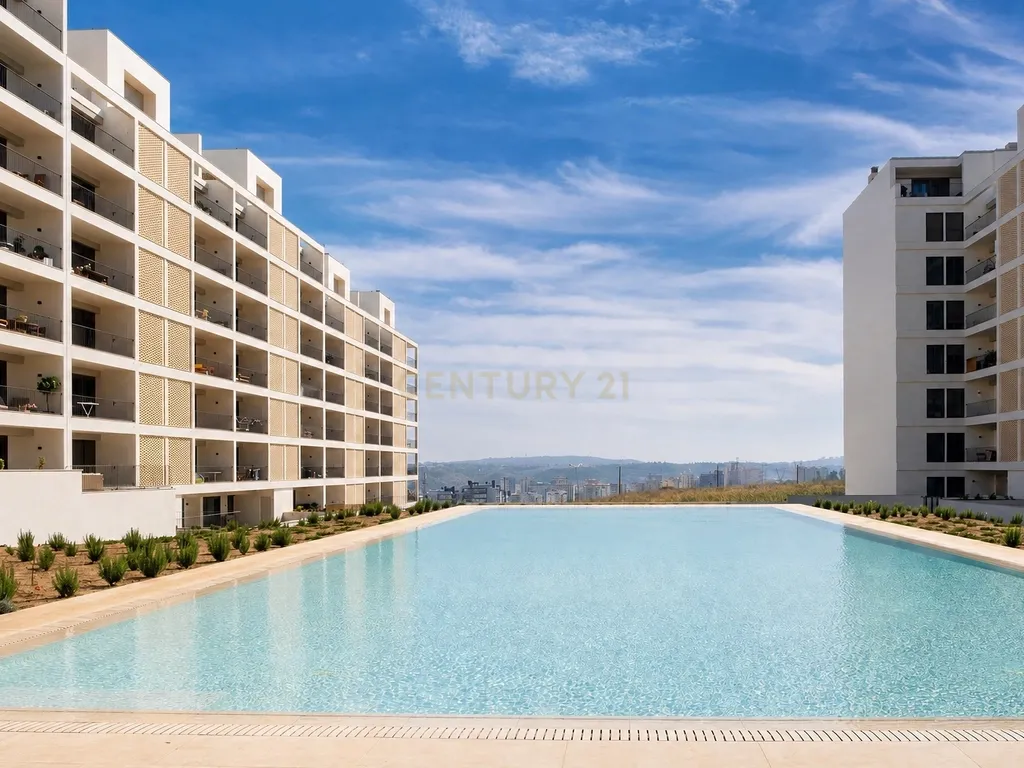 T4 Novo ELOU JARDINS condomínio privado com piscina em Santo António dos Cavaleiros - Image 36