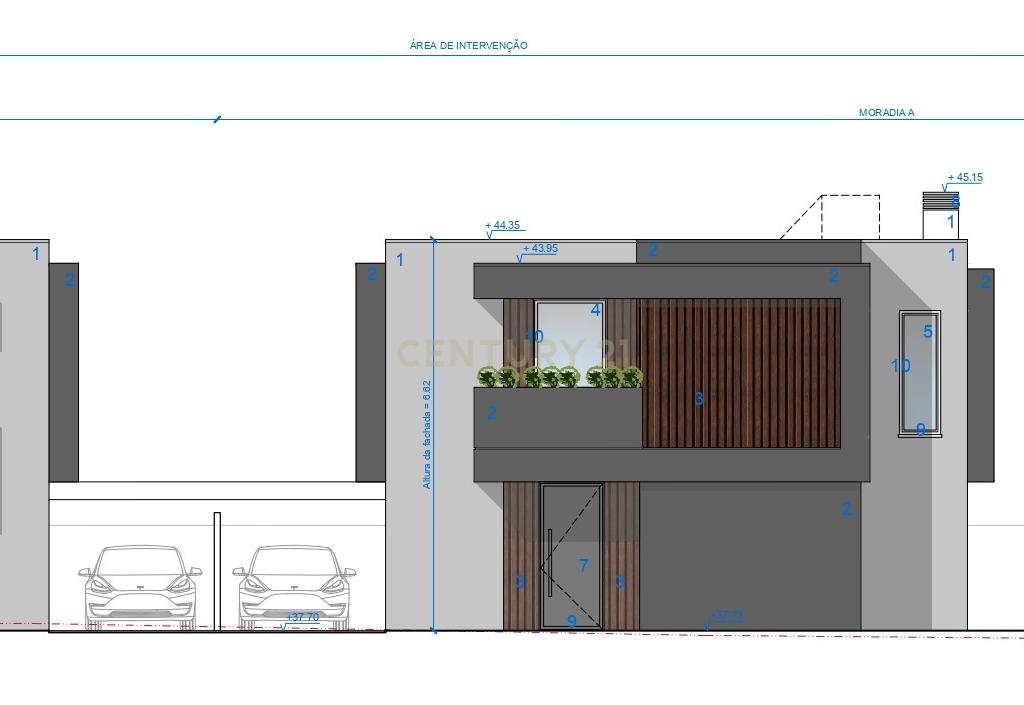 Terreno no Alto da Parede-Cascais, 765m2, com projeto aprovado para 2 moradias - Image 11