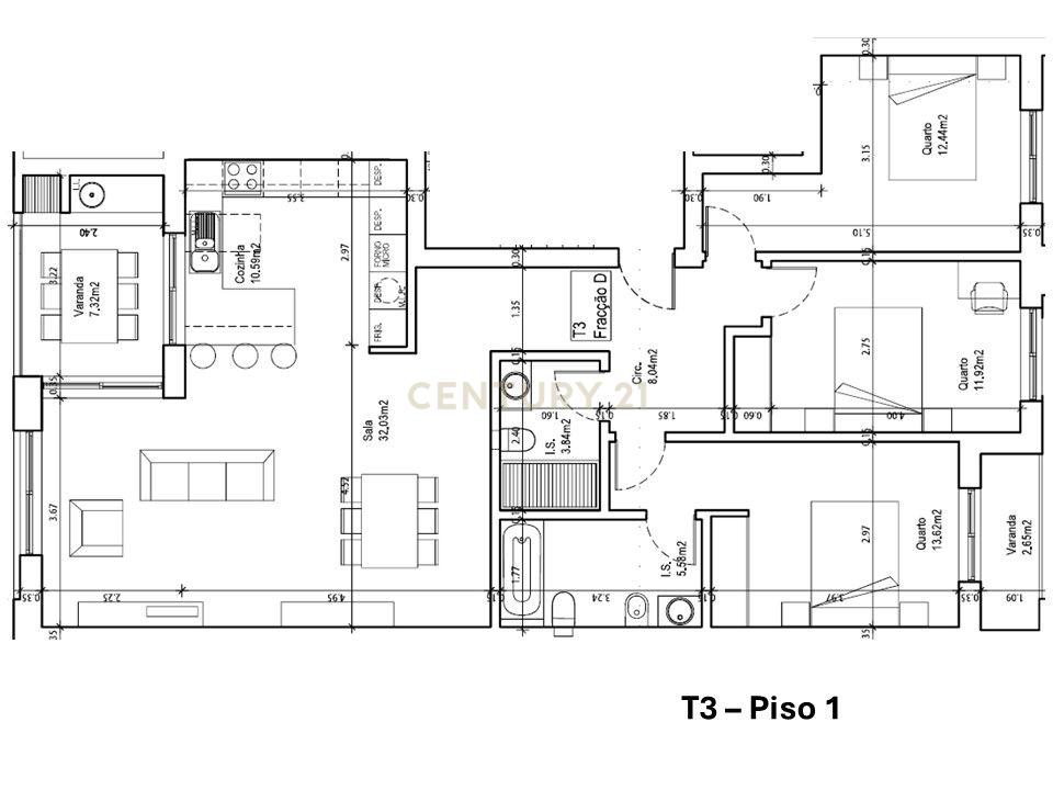 APARTAMENTO T3 - VALE DE MILHAÇOS - CORROIOS - Image 6