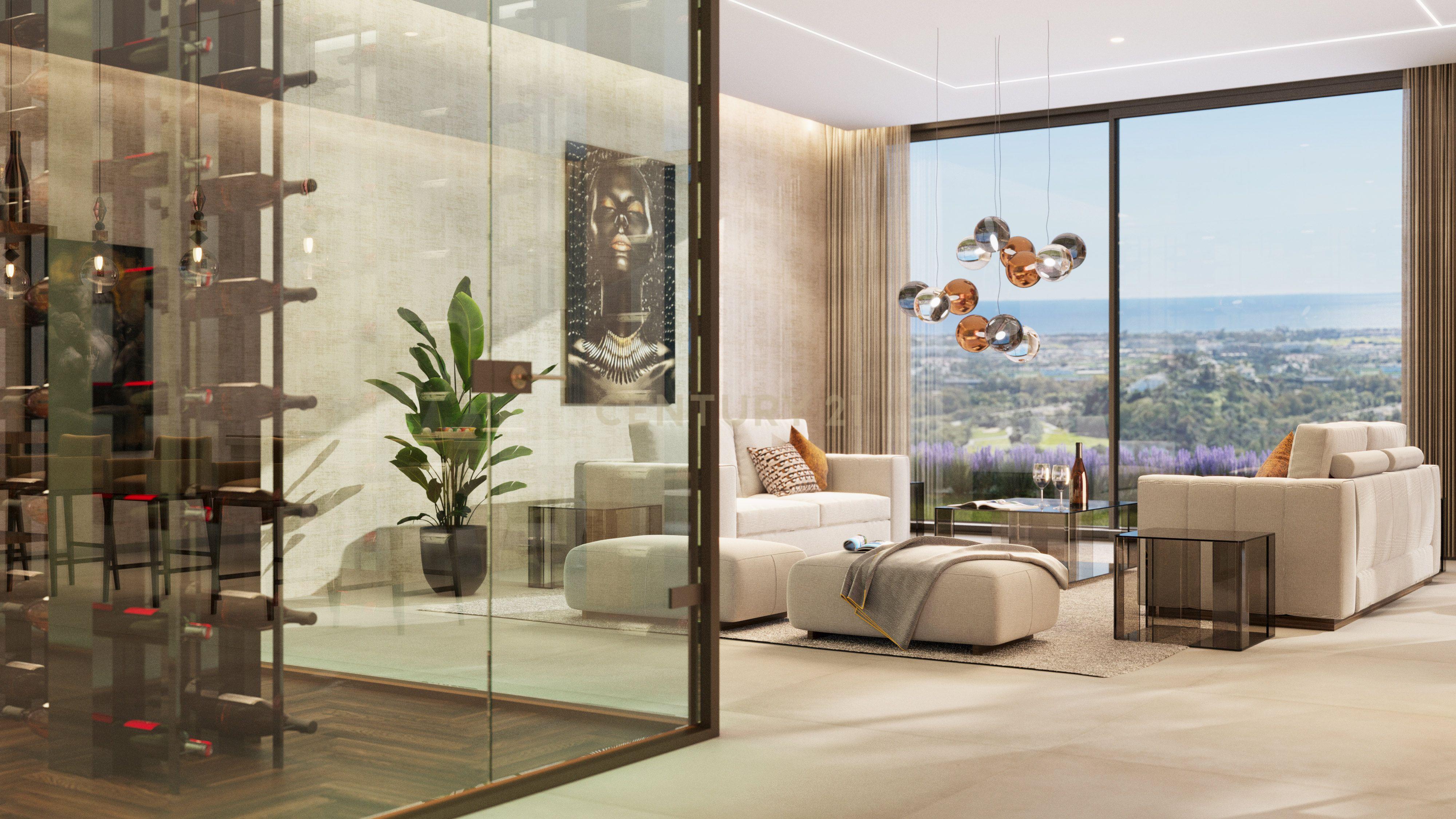 Villa Tiffany: Um Santuário Contemporâneo com Vistas Panorâmicas em El Madroñal, Benahavís - Image 16