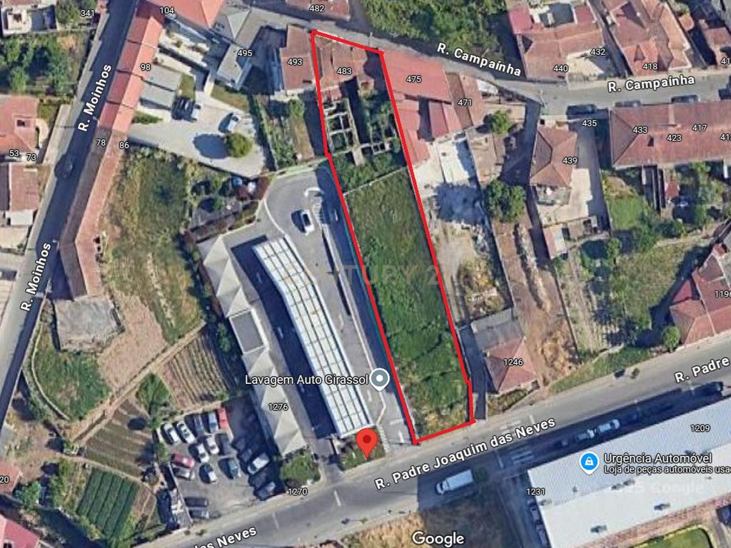 Terreno Urbano com Projetos Aprovados | Metro a 5 Minutos | Potencial de Construção em Altura - Image 1