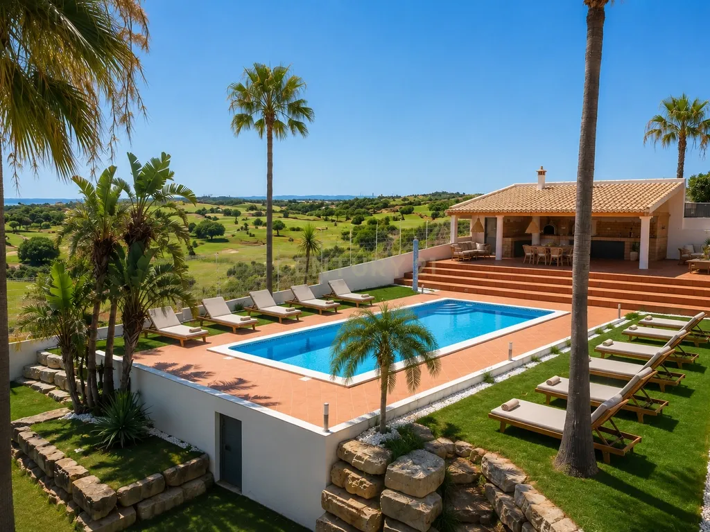 Moradia T3+1 em excelente estado com piscina e garagem, junto ao novo golfe! - Image 1