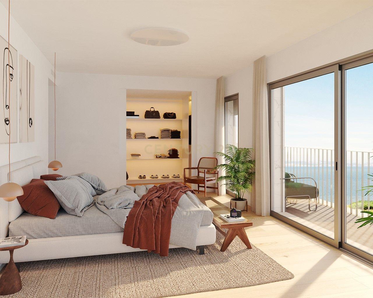 Fotografia 9 de Penthouse T3 Exclusiva no UNIQUE TAGUS | Terraço Privativo, Vista Rio e Box 51m²