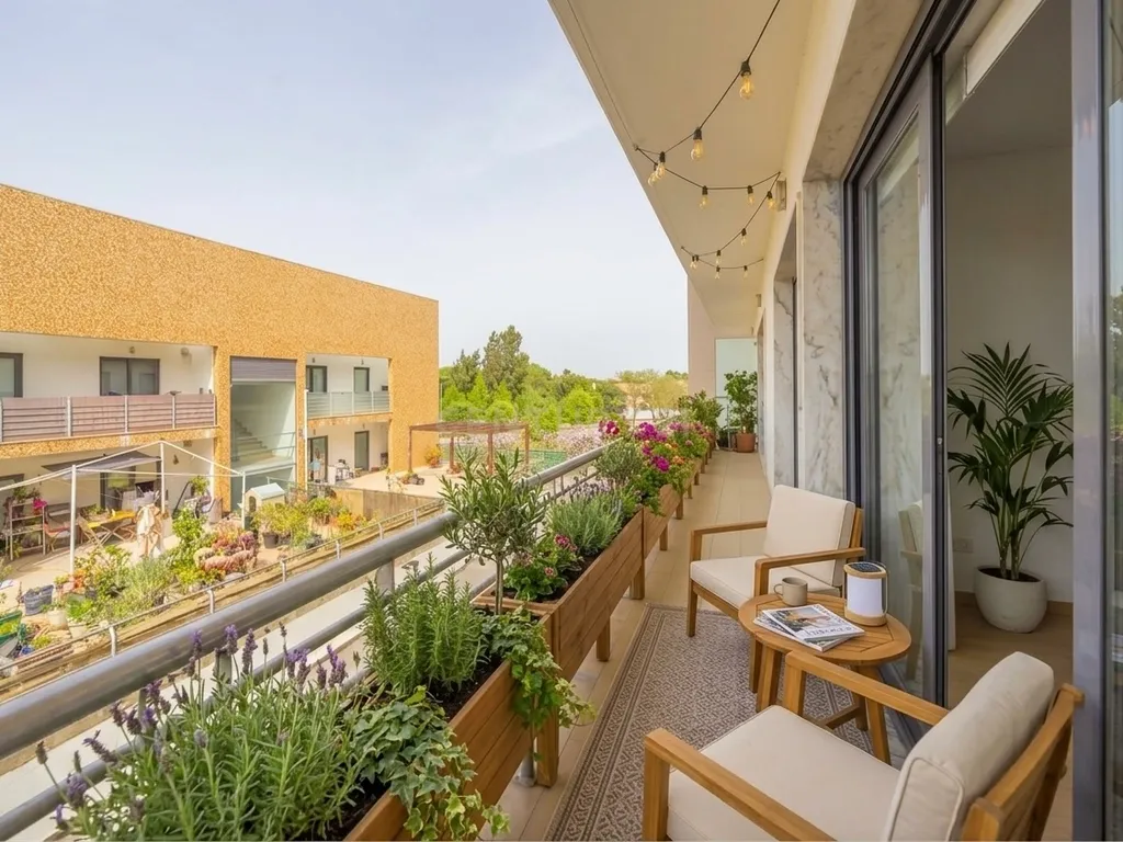 Apartamento T3 com Duas Varandas, Garagem Box e Lugar de estacionamento na Vila Serena, Pinhal Novo - Image 1