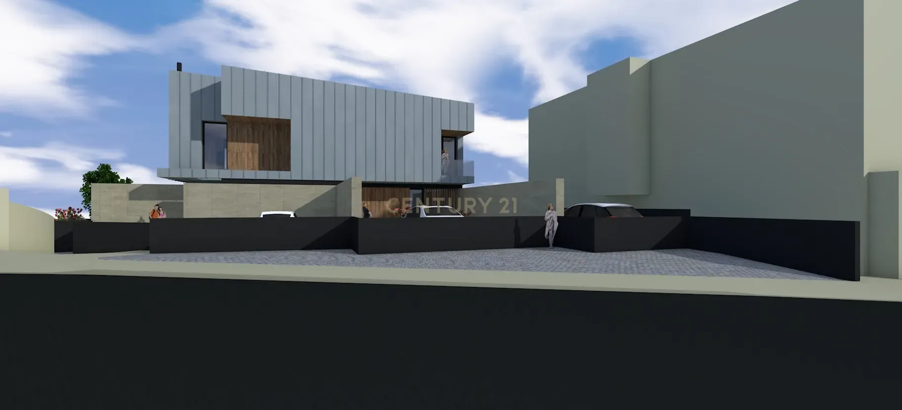 Fotografia 6 de Cascais - Alcabideche lote para construção c/projeto aprovado para 1 - T2 e 2 - T3