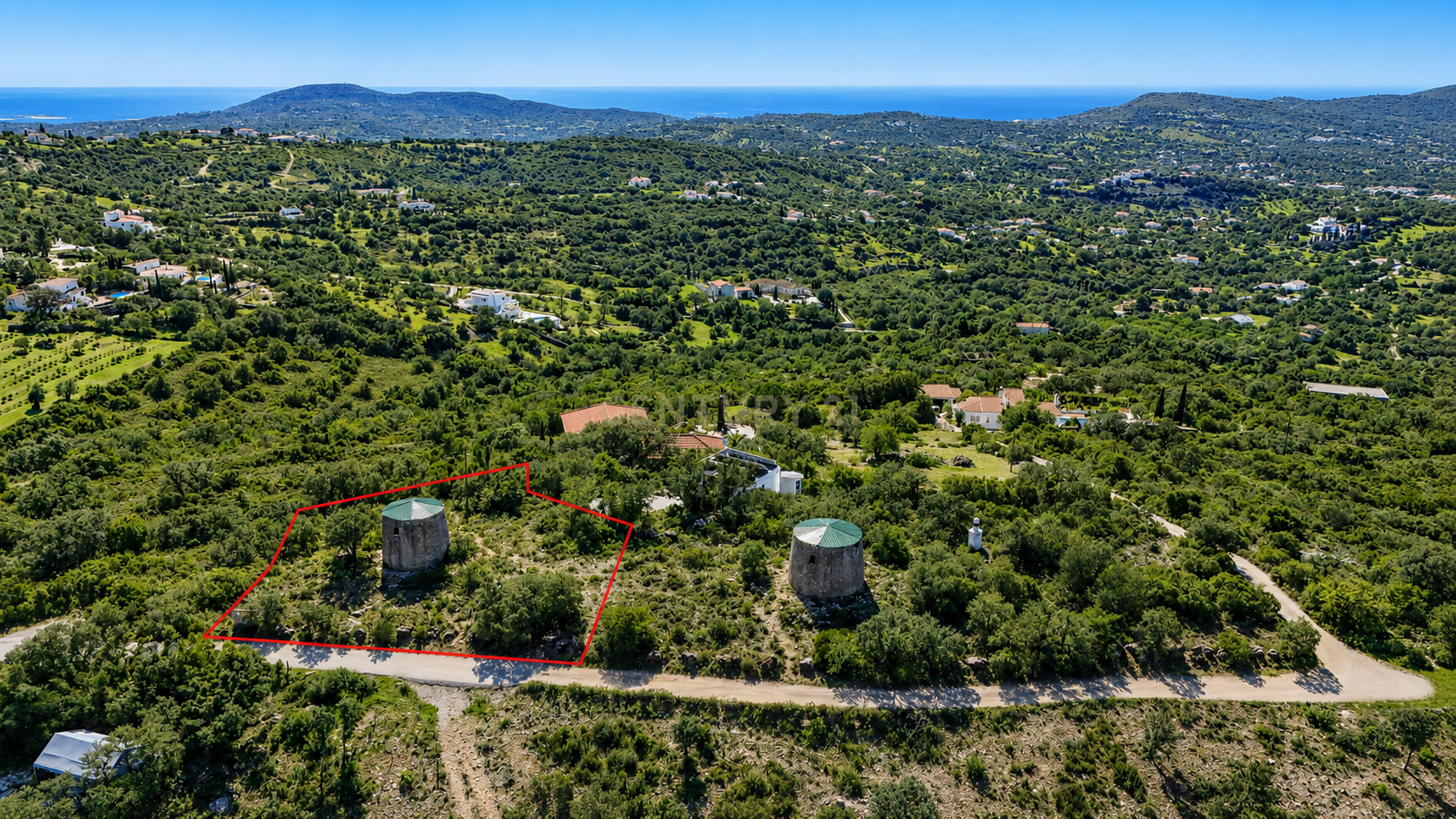 Fotografia 3 de Terrenos urbano com vista mar é projeto de construção localizado em Gorjões, Santa Bárbara de Nexe