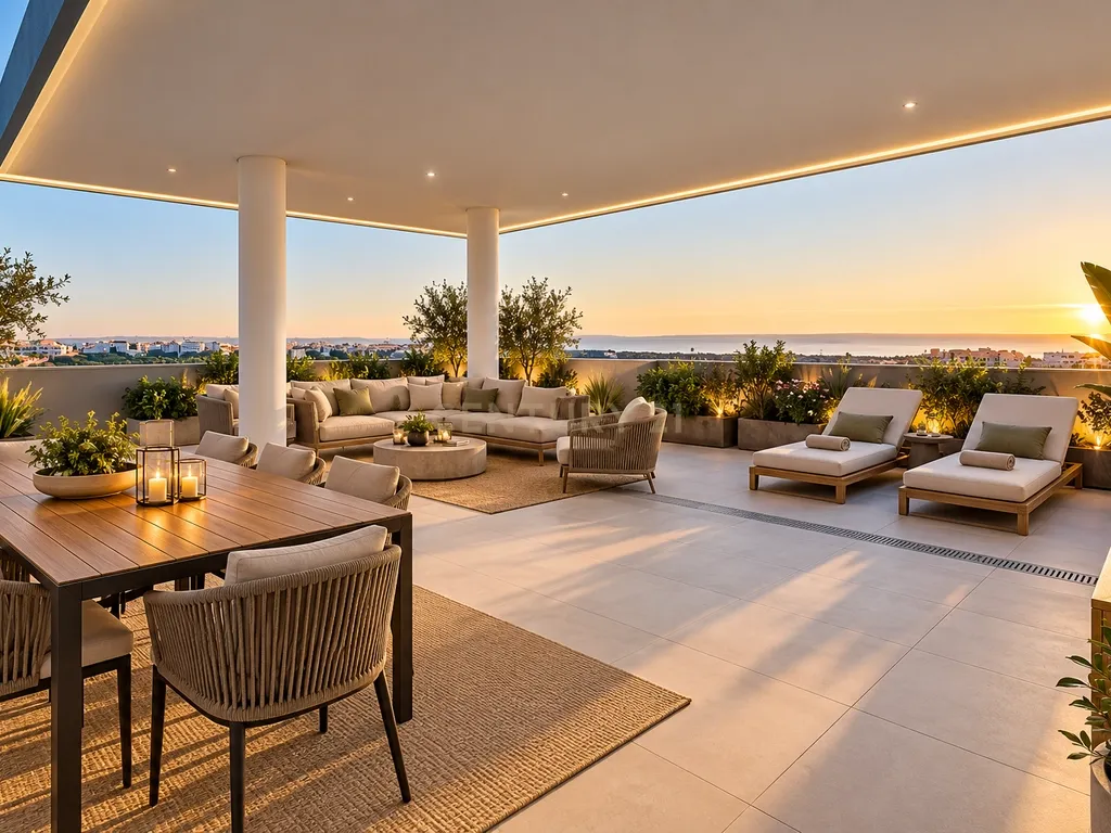 T3 | QUINTA DAS MARIANAS, CARCAVELOS | TERRAÇO COM VISTA MAR - Image 38