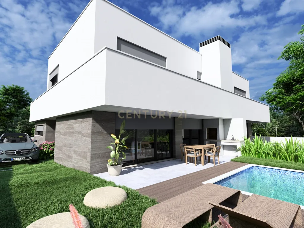 Moradia Geminada T4 Nova com Piscina — Conforto, Modernidade e Qualidade - Image 1