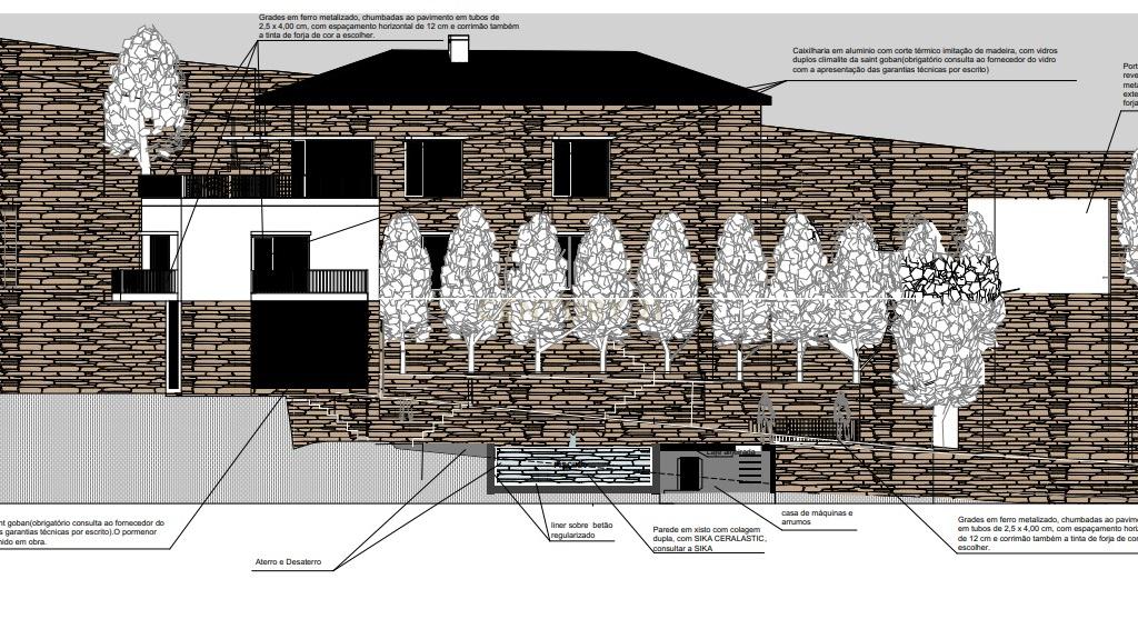 Terreno em Valdigem, com uma área total de 3.350m², oferece vistas panorâmicas sobre o Rio Douro. Tem licença para a construção de uma casa com seis quartos (T6), além de uma vasta área de terreno com vinhas antigas de categoria A. - Image 49