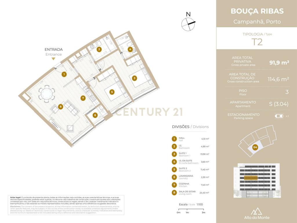 ApartamentoT2 | Campanhã | Próximo Metro - Image 26