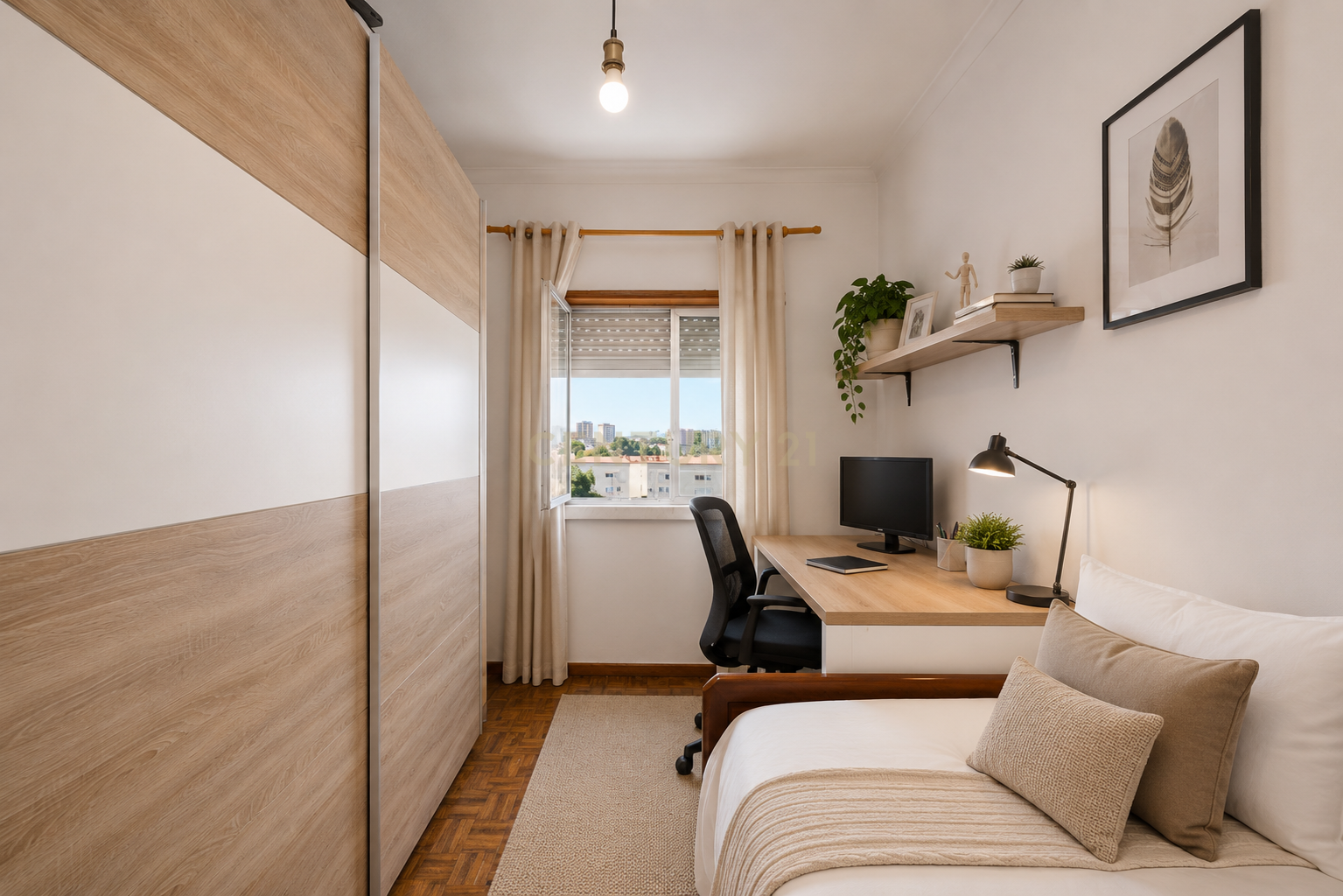 Fotografia 9 de Apartamento T2 em Setúbal com Vista para a Cidade e Montanha