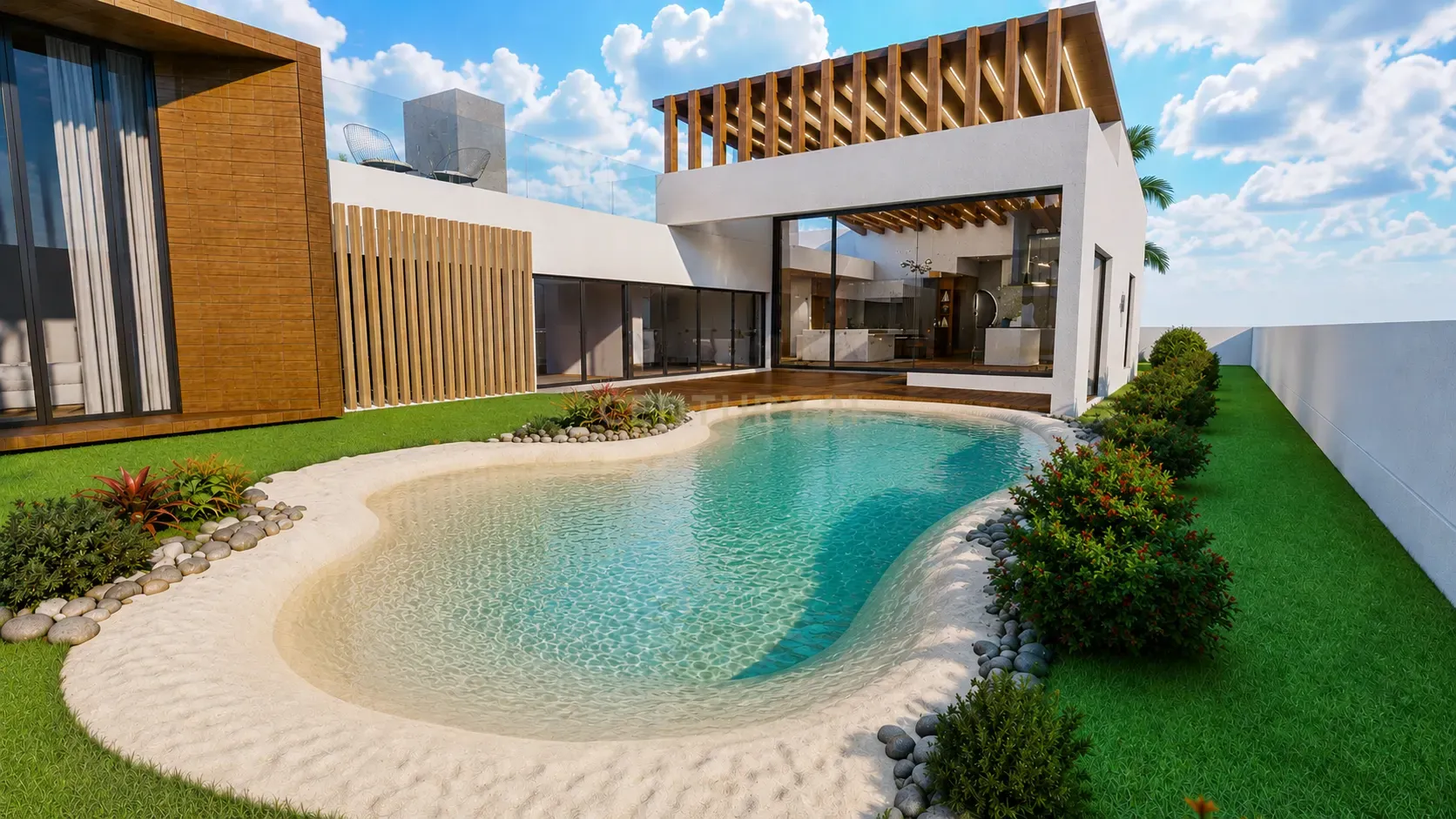 Fotografia 6 de MORADIA T4, EM CONSTRUÇÃO COM PISCINA, LOCALIZADA NA QUINTA DO ANJO