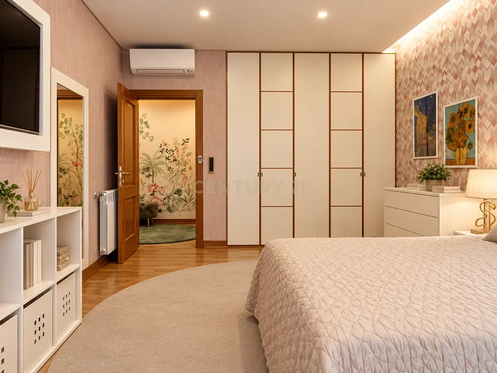 T4 com Piscina | Condomínio Privado PRATAGI | Segurança 24H | Alverca - Image 36