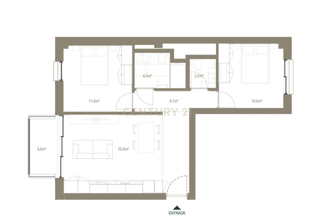 Fotografia 9 de Cedência de Posição | Apartamento T2 em Construção | The Yard Tagus – Tagus Park