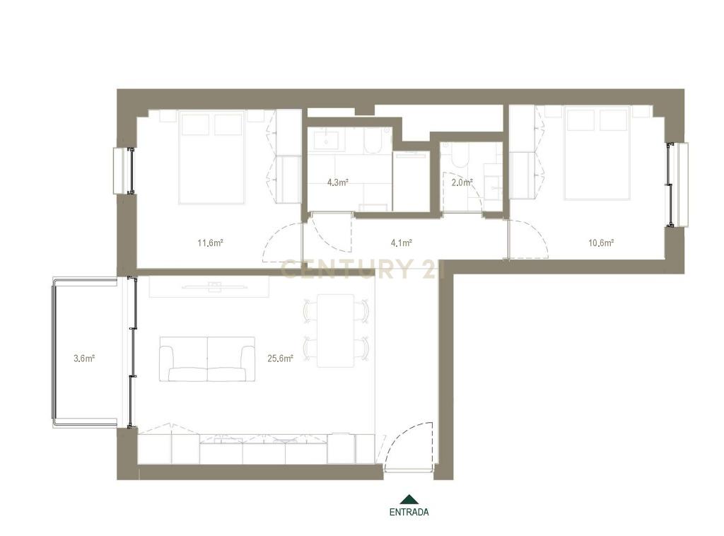 Cedência de Posição | Apartamento T2 em Construção | The Yard Tagus – Tagus Park - Image 9