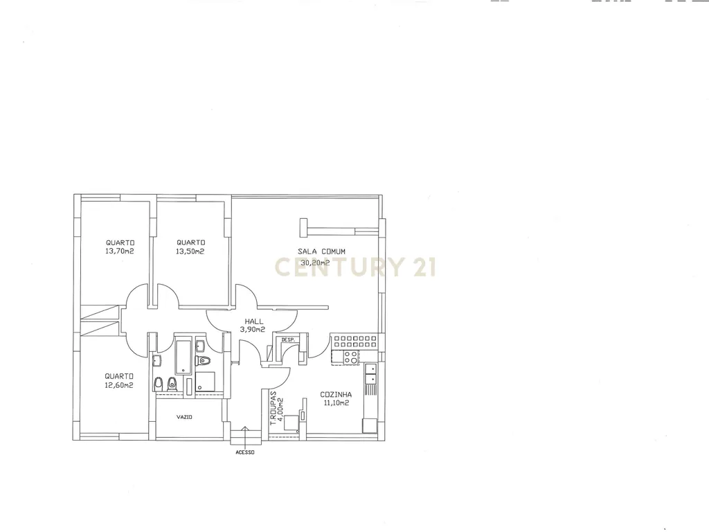 Apartamento T3 transformado em T4* para arrendamento nos Olivais-Sul, Lisboa - Image 27
