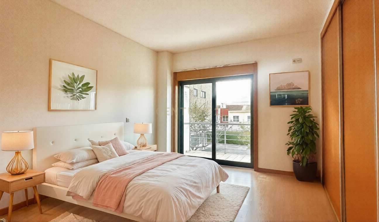 Fotografia 12 de Apartamento T4 com Terraço, Varandas, Garagem e Lugar de Estacionamento, na Vila Serena, Pinhal Novo