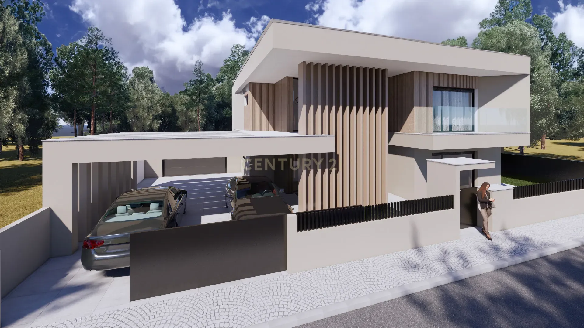 Fotografia 7 de Moradia em Construção, 4 suites, em lote de 536m2