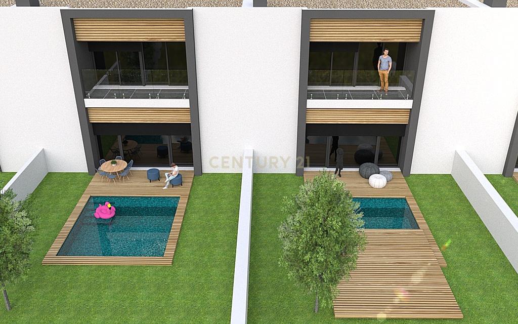 Moradia T4 em banda com Piscina , , Fernão ferro - Image 6
