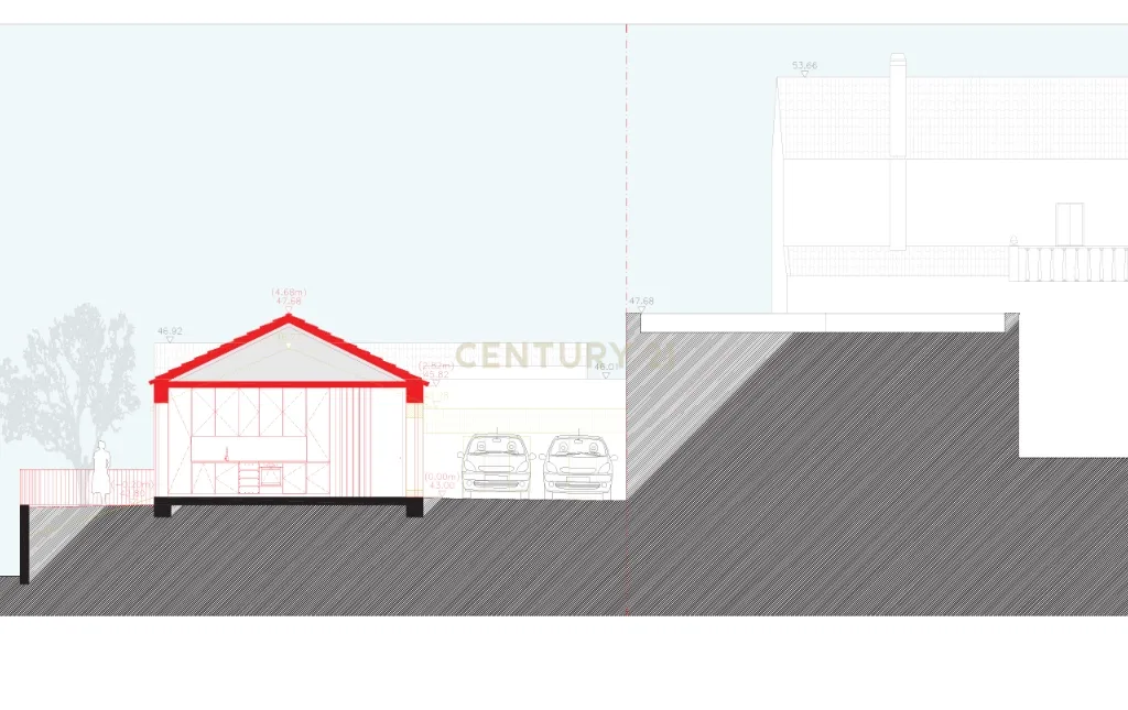 Terreno Urbano para Construção com 190 m² e Projeto Aprovado para Moradia T2 Térrea – São Pedro da Cadeira - Image 18