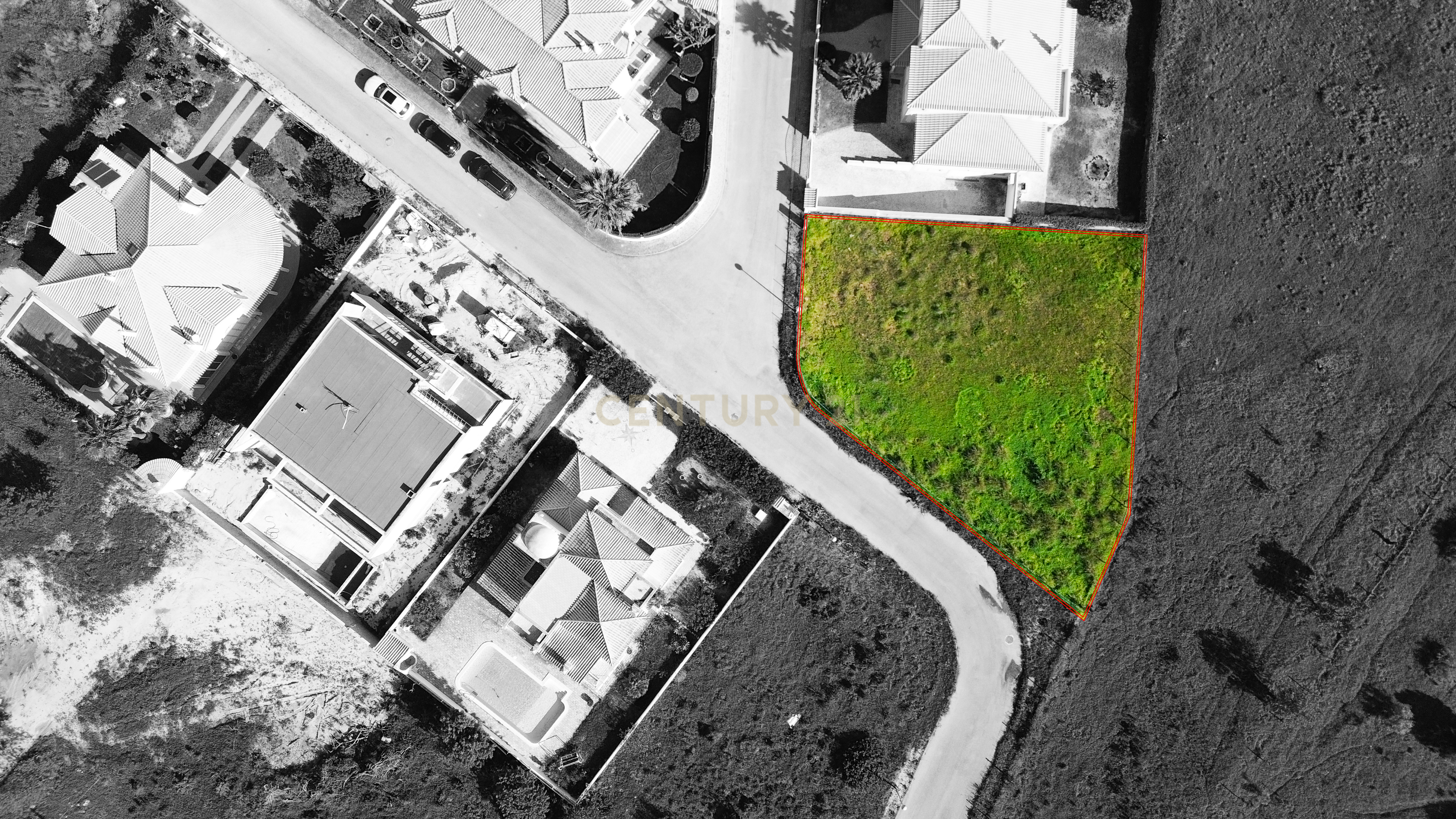 Fotografia 3 de Lote urbano com projeto para moradia contemporânea com piscina